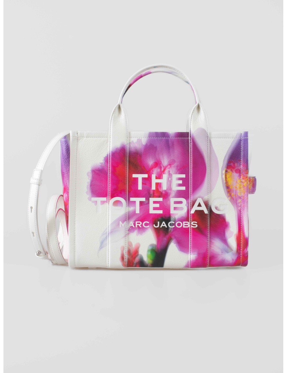 bolsa tote mediana "The Floral Leather" de Marc Jacobs - MARFRANC