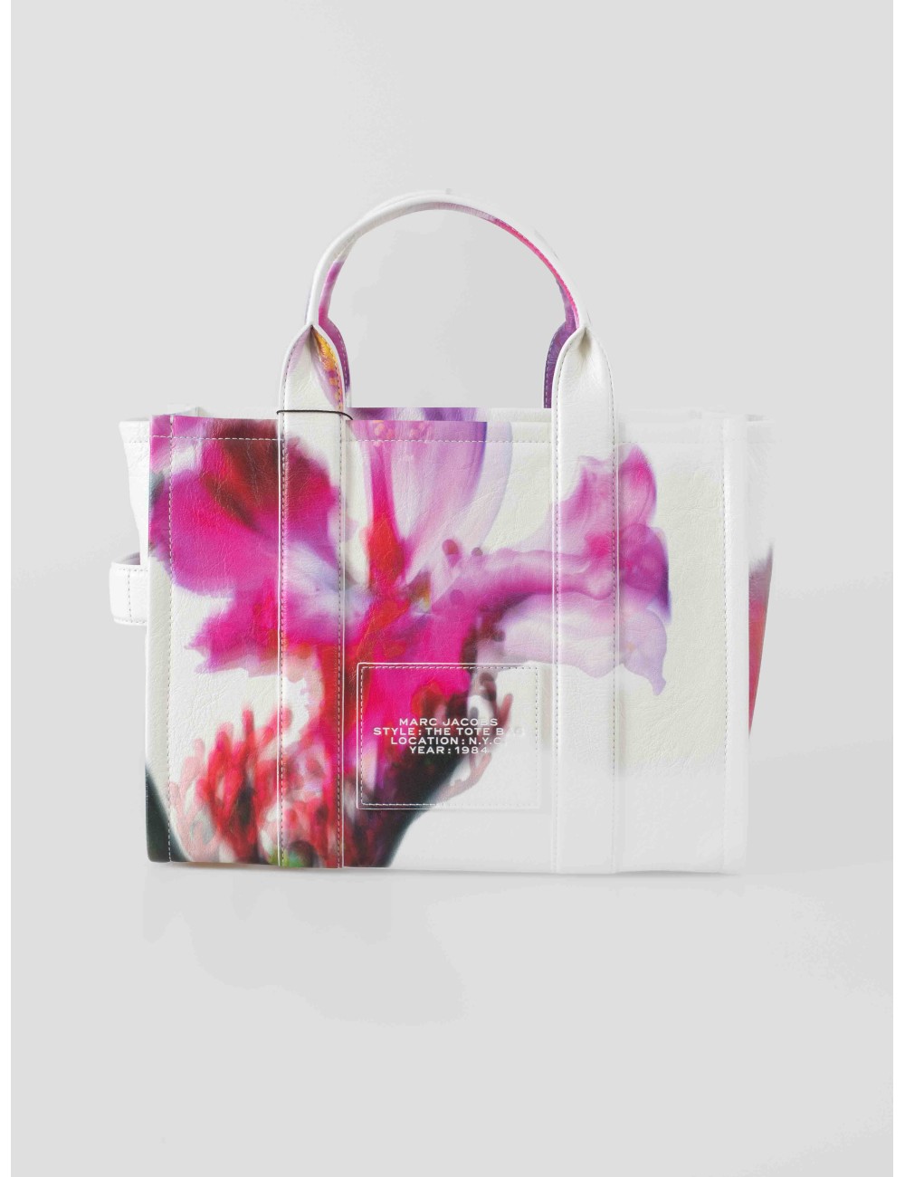 bolsa tote mediana "The Floral Leather" de Marc Jacobs - MARFRANC