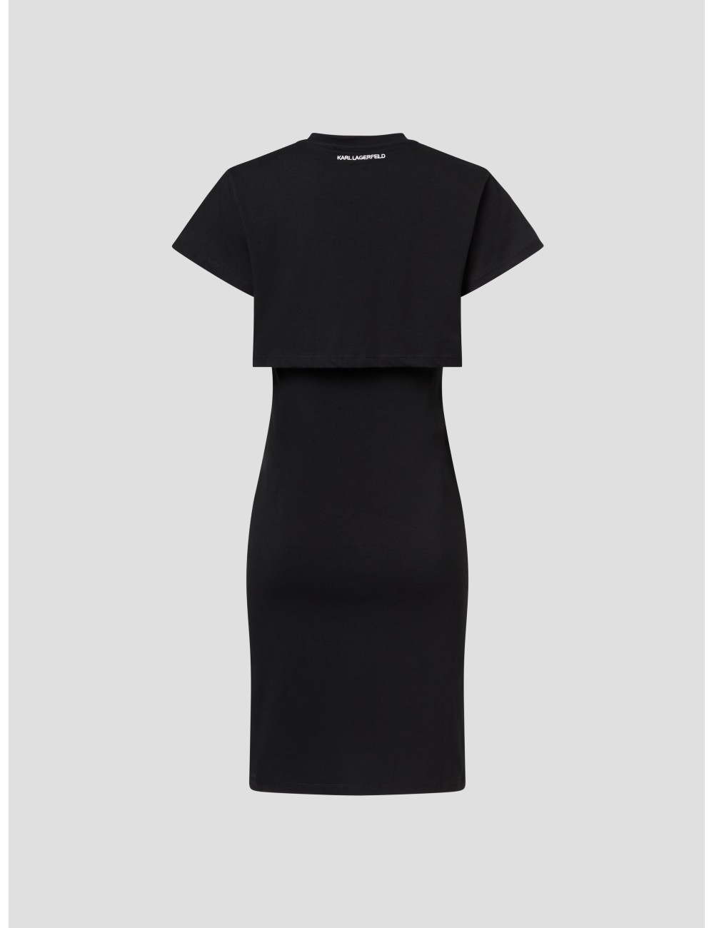 SEASONAL LOGO JERSEY DRESS de Karl Lagerfeld - MARFRANC