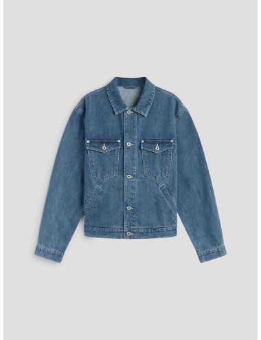 chaqueta Trucker bordada de denim de Kenzo - MARFRANC