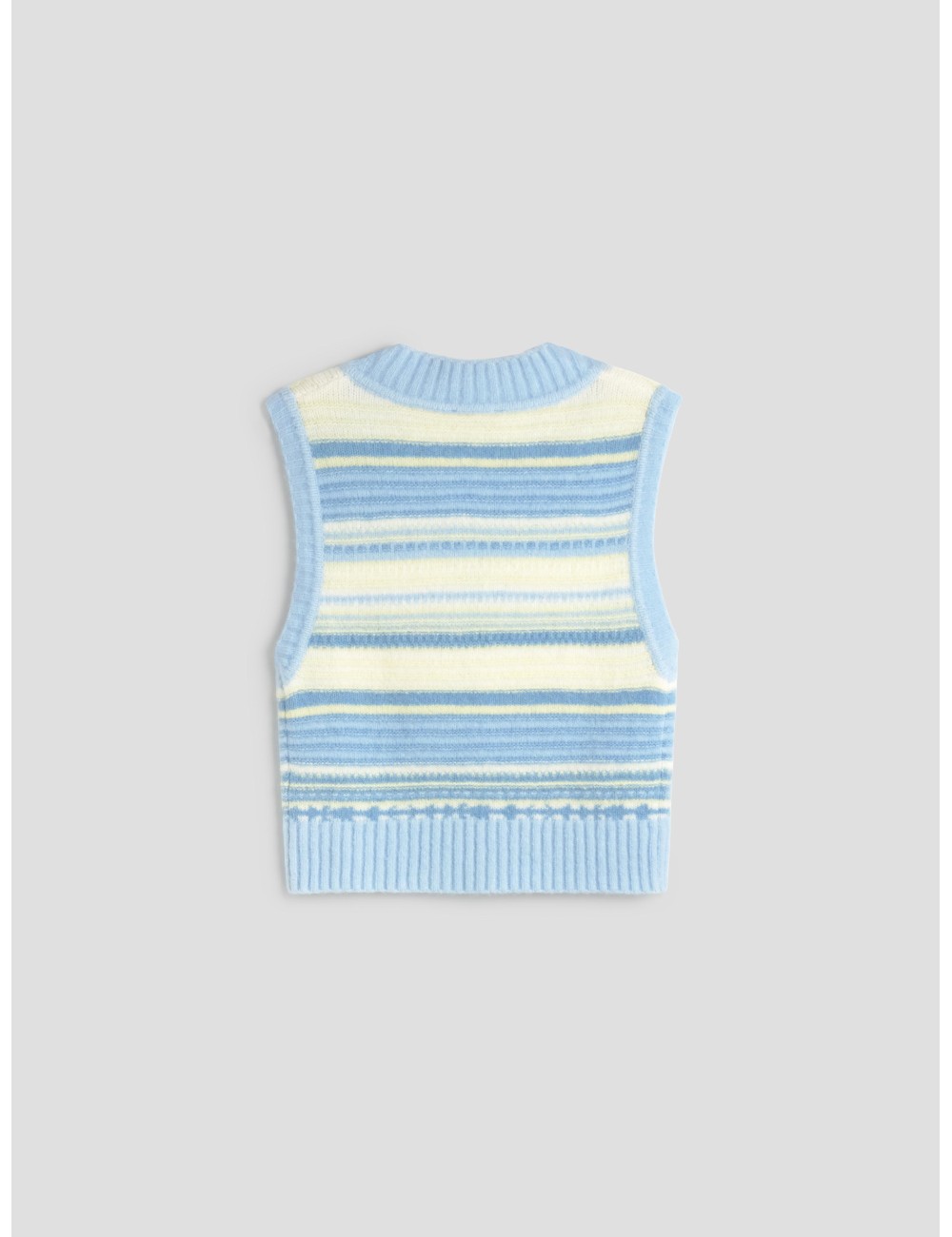 Blue Striped Soft Vest de Gianni - MARFRANC