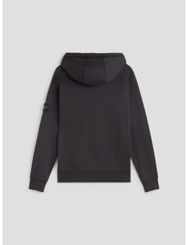 sudadera negra con cremallera de Stone Island - MARFRANC