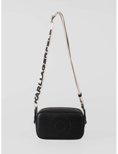 bolso de hombro K/Circle Camerabag Perforated de Karl Lagerfeld - MARFRANC