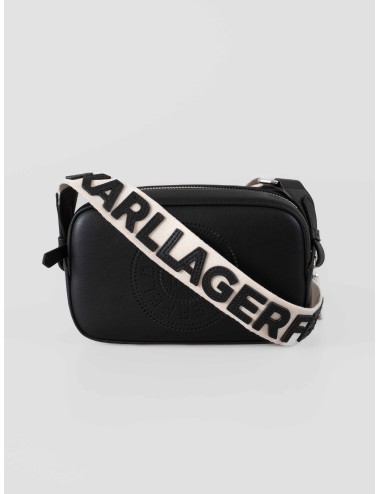 bolso de hombro K/Circle Camerabag Perforated de Karl Lagerfeld - MARFRANC