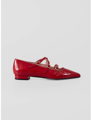 bailarina de charol rojo de PRETTY BALLERINAS - MARFRANC