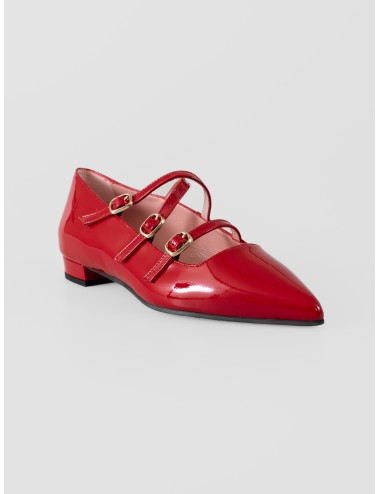 bailarina de charol rojo de PRETTY BALLERINAS - MARFRANC