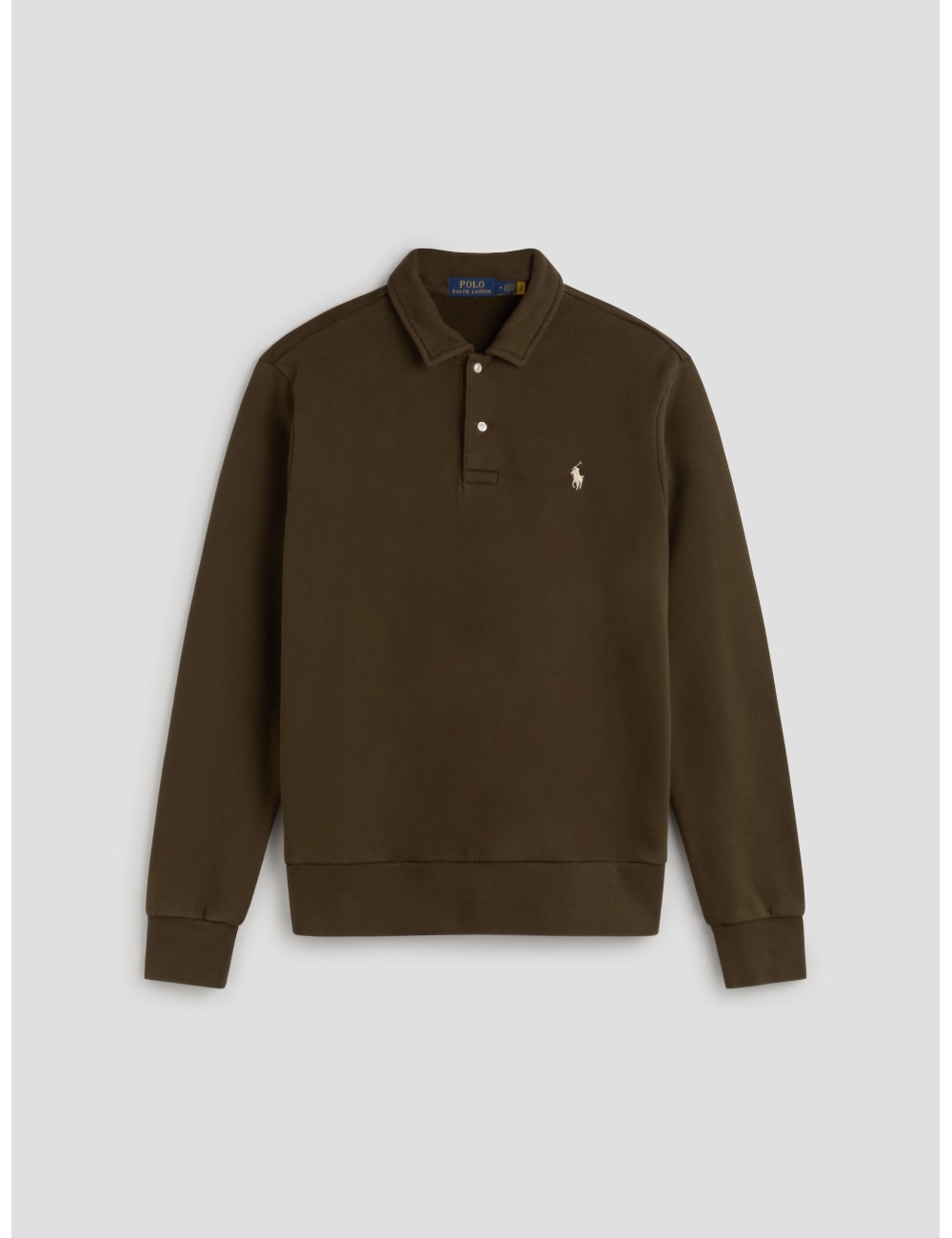 Loopback Fleece Collared Sweatshirt de Polo Ralph Lauren - MARFRANC