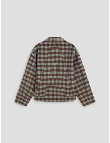 Wool Check Overshirt de New Amsterdam - MARFRANC