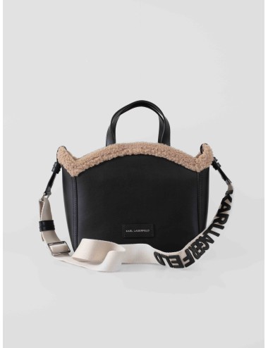 K/Circle Small Tote Bag Shearling de Karl Lagerfeld - MARFRANC