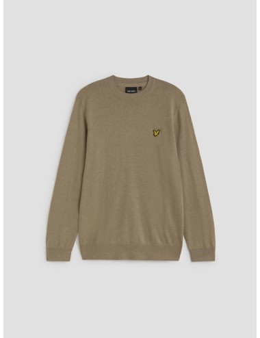 Cotton Merino Crew Neck Jumper de Lyle & Scott - MARFRANC