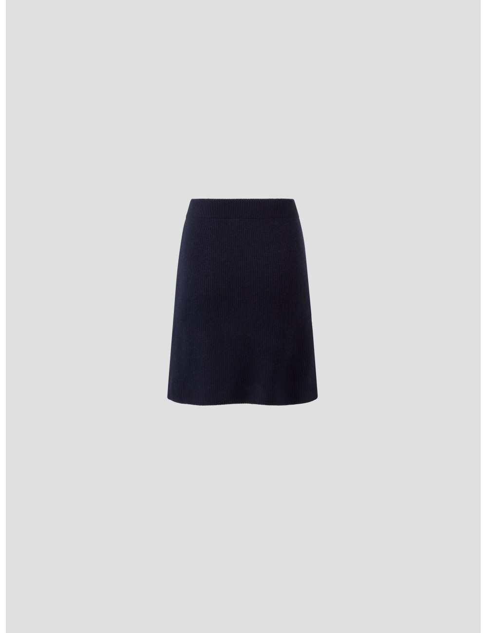 Bold Fox Head Patch Short Ribbed Skirt de Maison Kitsuné - MARFRANC