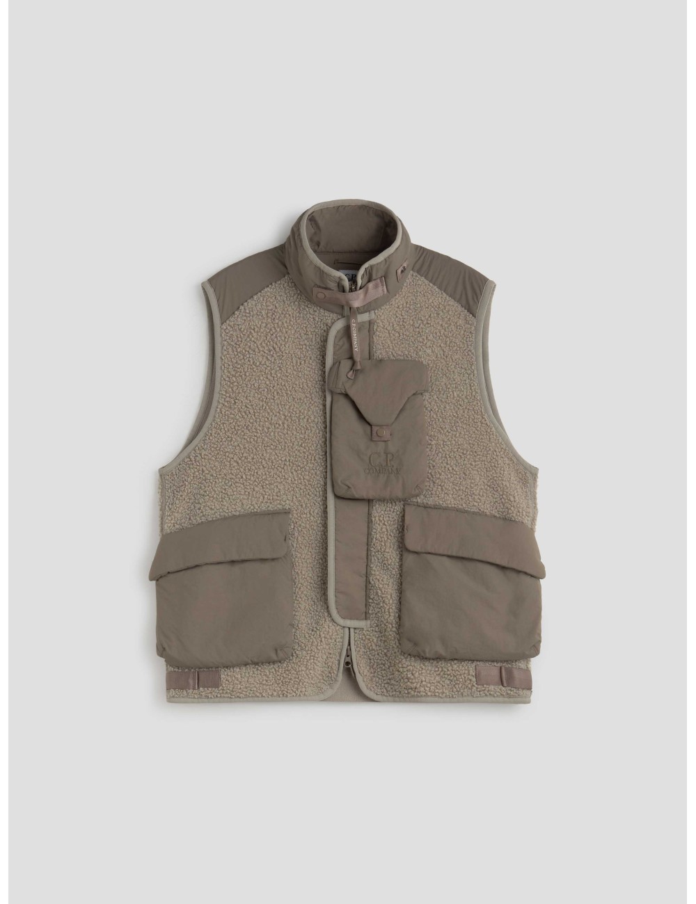 POLAR SHELL MIXED VEST de C.P. Company - MARFRANC