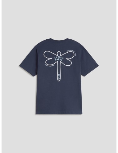 GOTS Kenzo Dragonfly Embroidered T-Shirt - MARFRANC