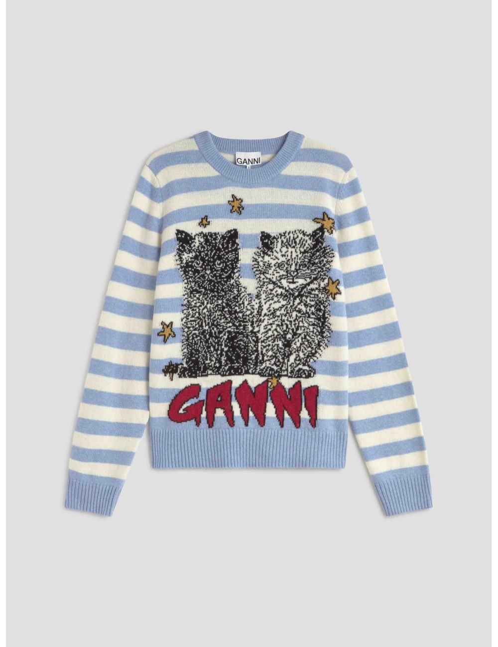 GRAPHIC CAT JUMPER de Ganni - MARFRANC