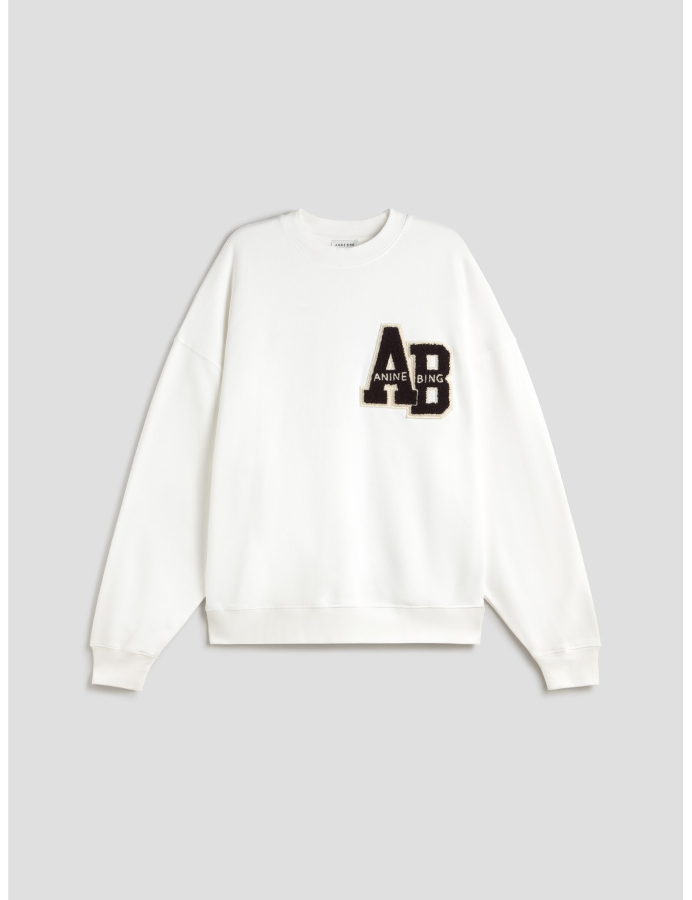 Miles Oversized Sweatshirt Letterman de Anine Bing - MARFRANC