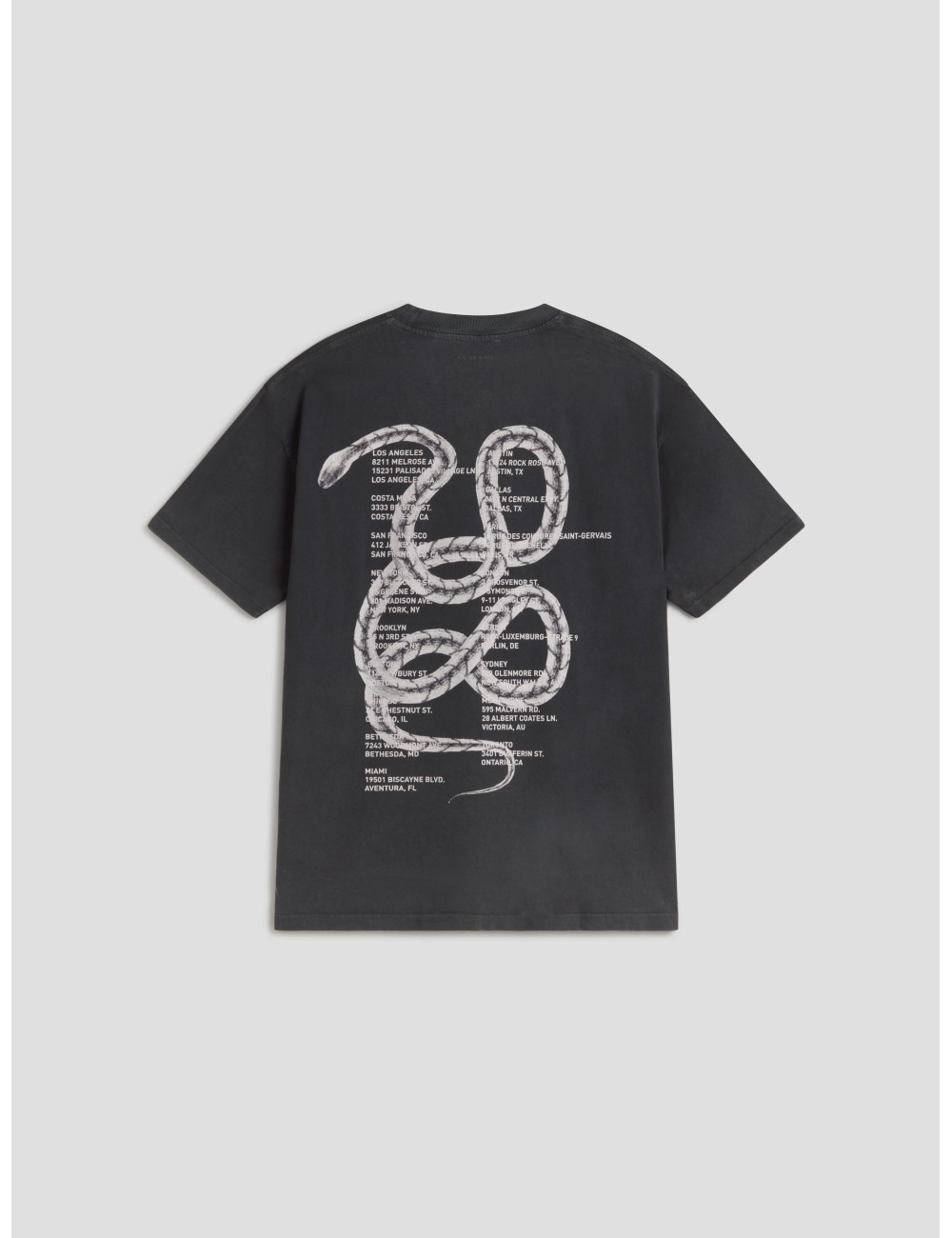 Kent Tee Twisted Snake de Anine Bing - MARFRANC