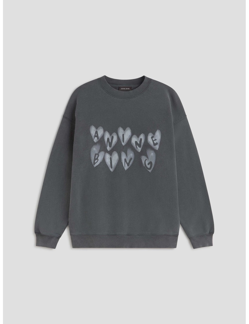 Spencer Sweatshirt Hearts de Anine Bing - MARFRANC