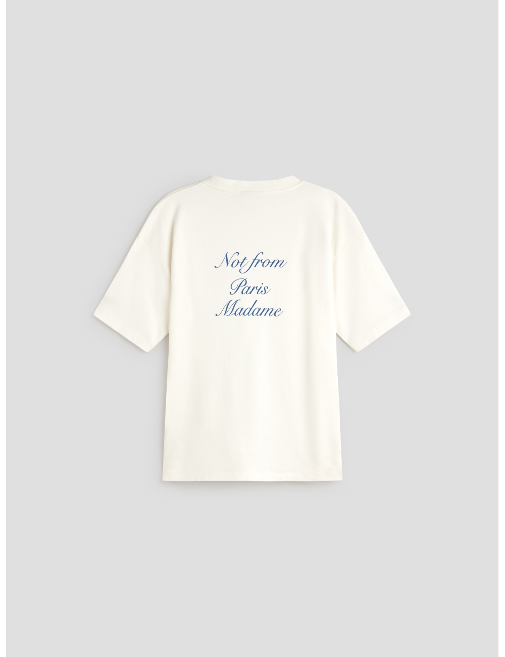 camiseta Le T-Shirt Slogan Cursive de Drôle de Monsieur - MARFRANC