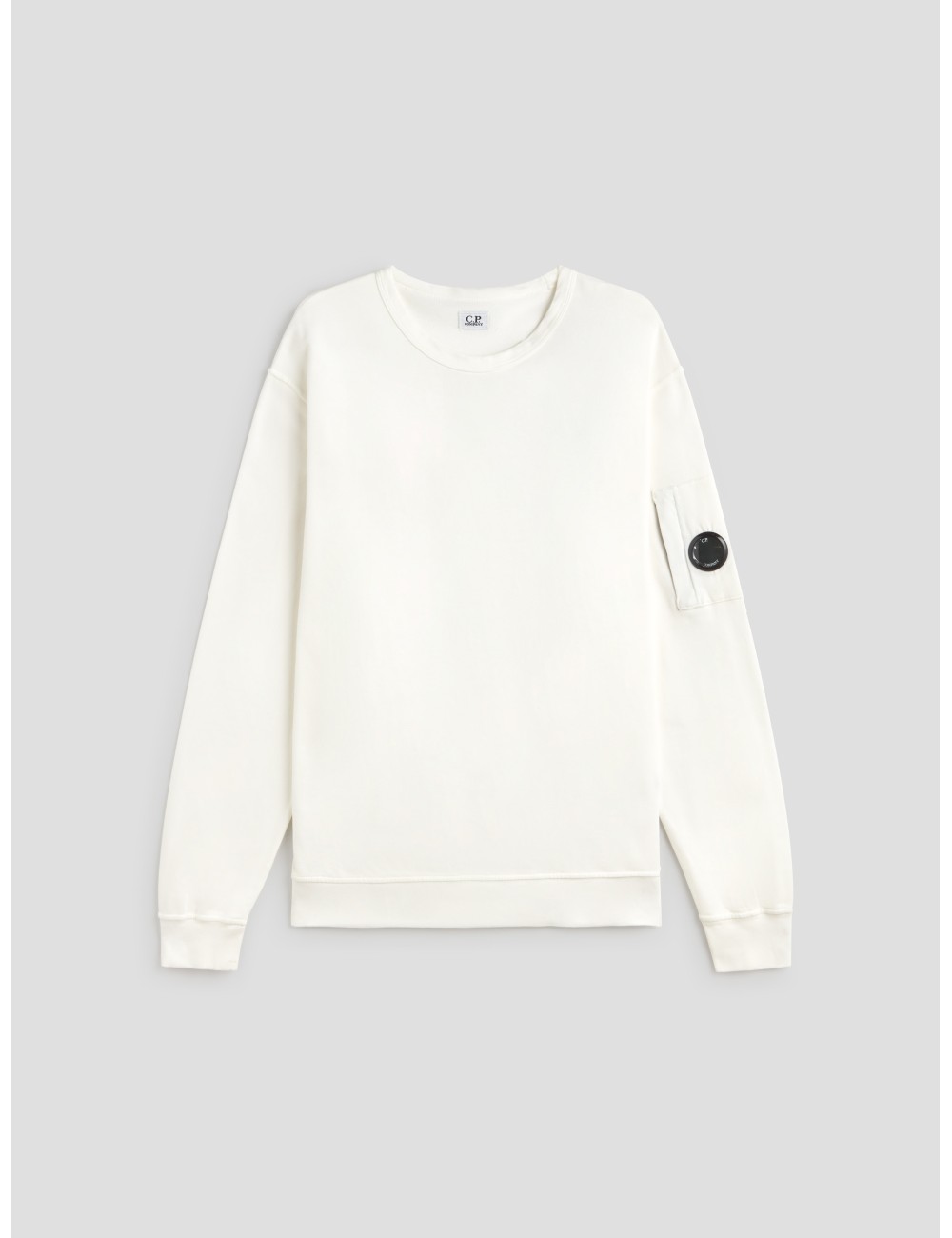 Light Fleece Crew Neck Sweatshirt de C.P. Company - MARFRANC