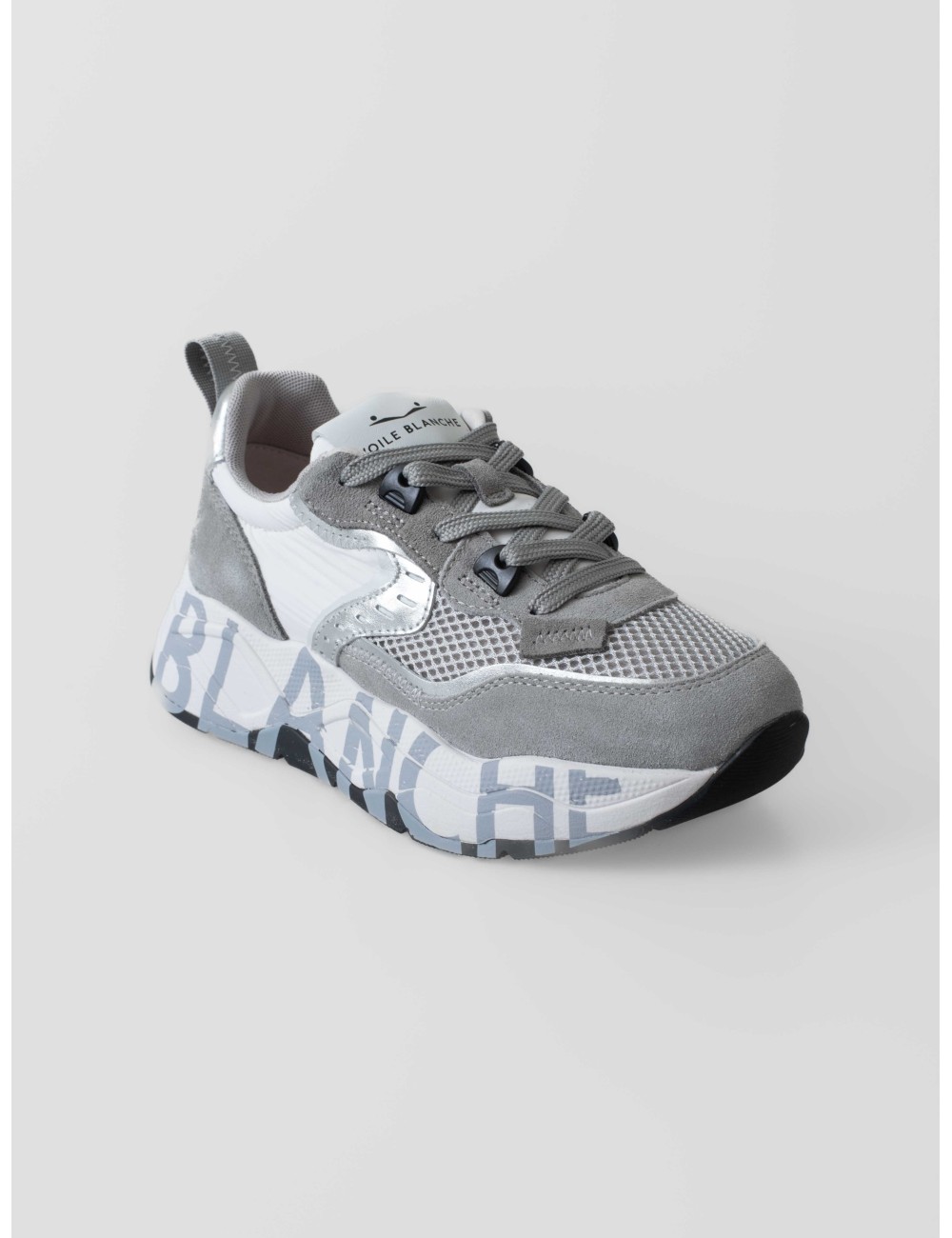 Zapatillas VOILE BLANCHE CLUB105 Silver Mujer diseño moderno - MARFRANC Zapatillas VOILE BLANCHE CLUB105 Silver Mujer diseño moderno - MARFRANC