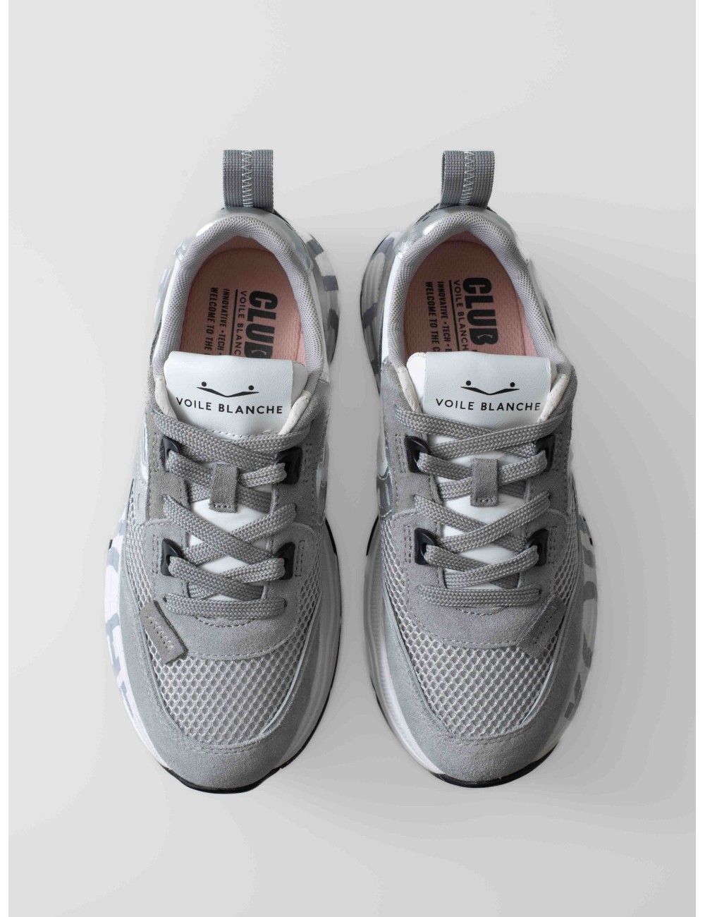 Zapatillas VOILE BLANCHE CLUB105 Silver Mujer diseño moderno - MARFRANC Zapatillas VOILE BLANCHE CLUB105 Silver Mujer diseño moderno - MARFRANC