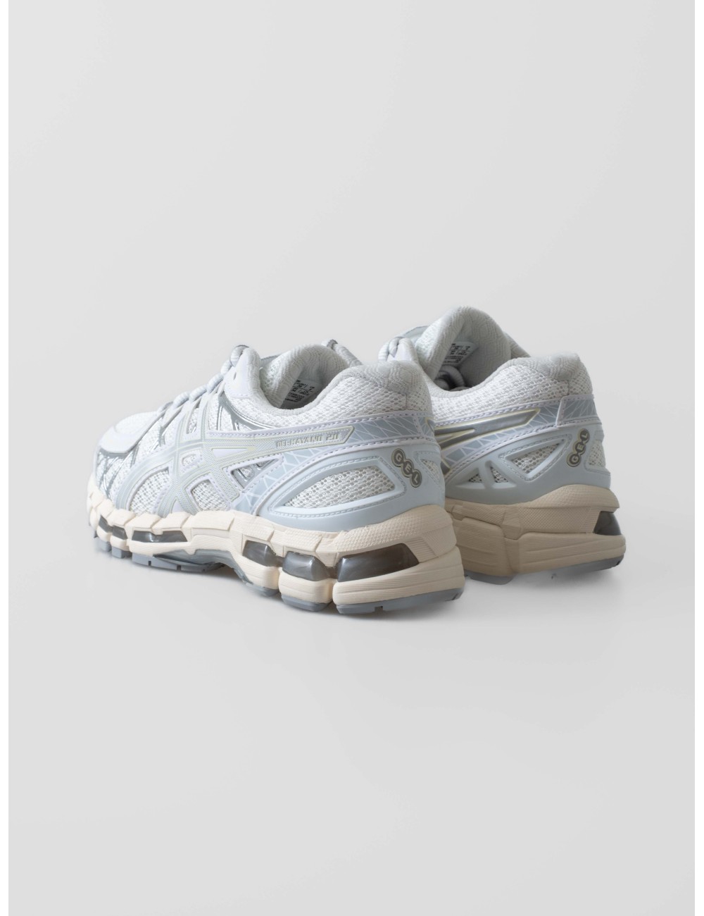 Zapatillas de running Gel-Kayano 20 de Asics en color White/Pure Silver - MARFRANC Zapatillas de running Gel-Kayano 20 de Asics en color White/Pure Silver - MARFRANC