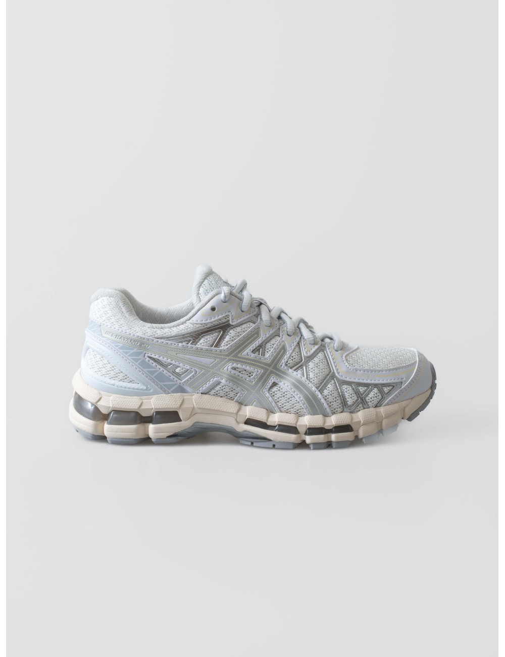 Zapatillas de running Gel-Kayano 20 de Asics en color White/Pure Silver - MARFRANC Zapatillas de running Gel-Kayano 20 de Asics en color White/Pure Silver - MARFRANC