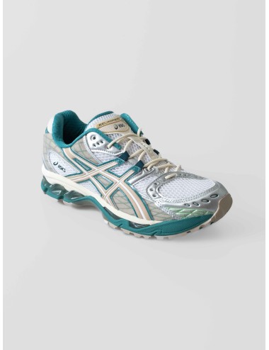 Zapatillas ASICS Gel-Nimbus 10.1 blanco turquesa hombre running MARFRANC