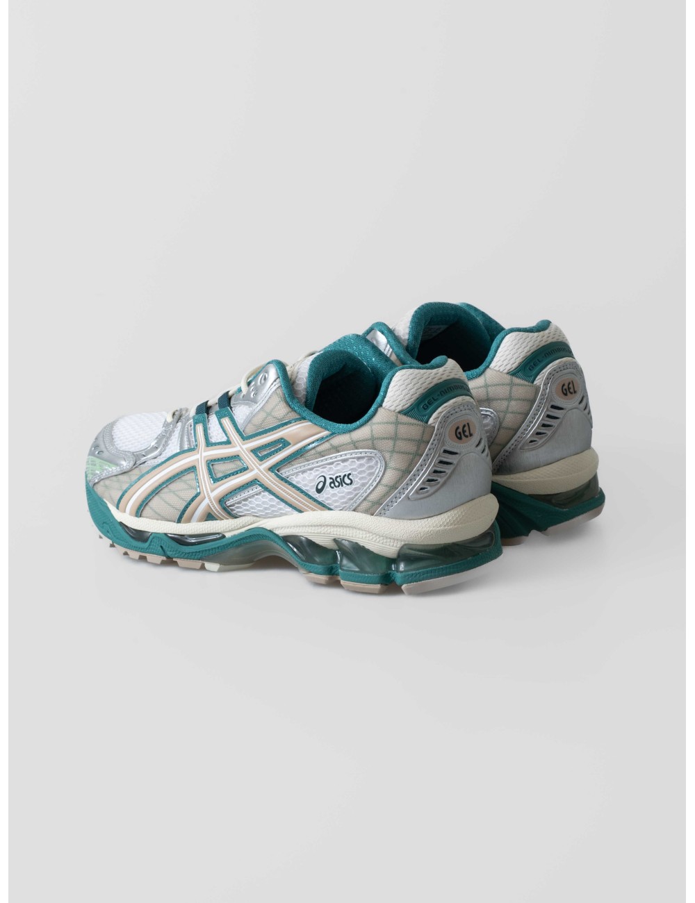 Zapatillas ASICS Gel-Nimbus 10.1 blanco turquesa hombre running MARFRANC Zapatillas ASICS Gel-Nimbus 10.1 blanco turquesa hombre running MARFRANC