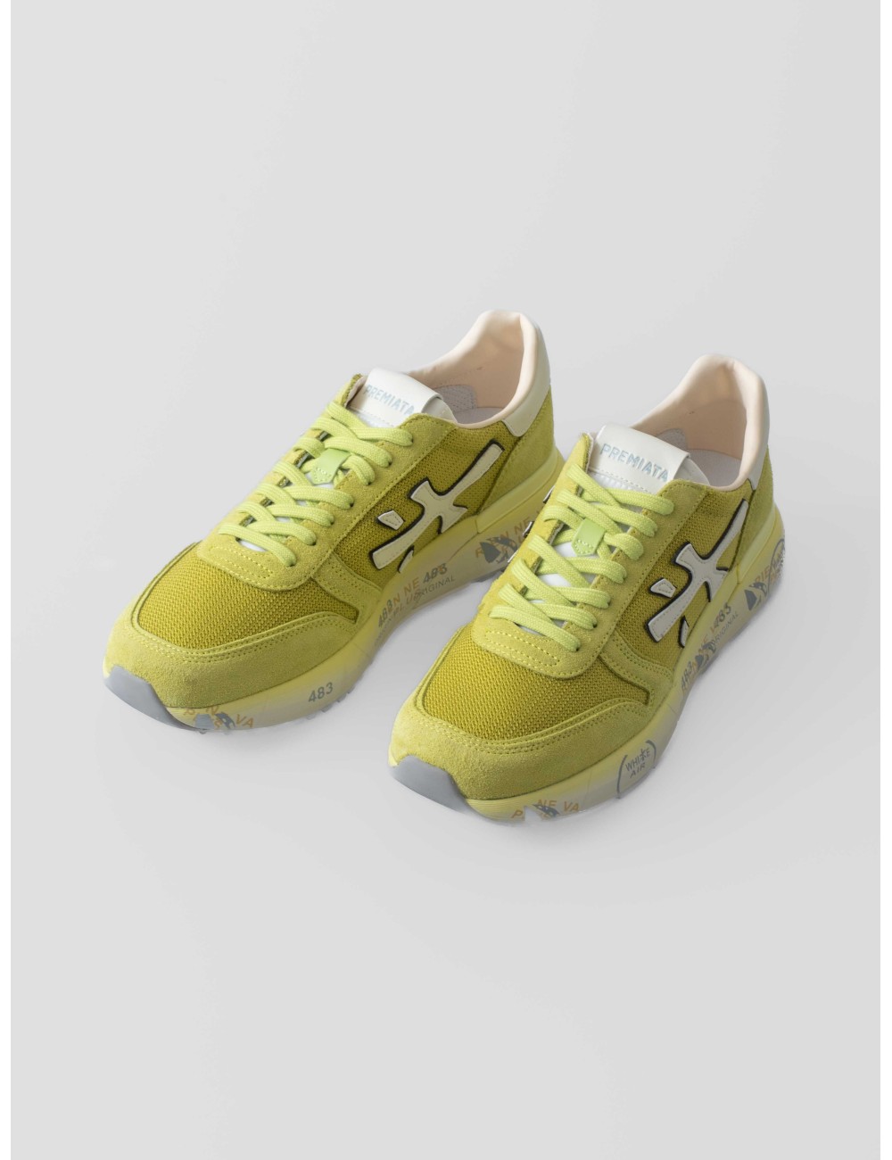 Zapatillas Premiata Nous 7231Hombre Verde - MARFRANC Zapatillas Premiata Nous 7231Hombre Verde - MARFRANC