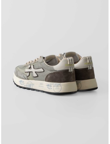 Zapatillas Premiata Nous 6655 Hombre Gris Verde - MARFRANC