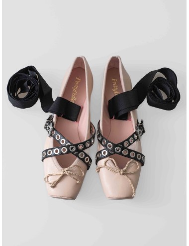 Bailarinas Kristen Pretty Ballerinas en raso rosato - MARFRANC