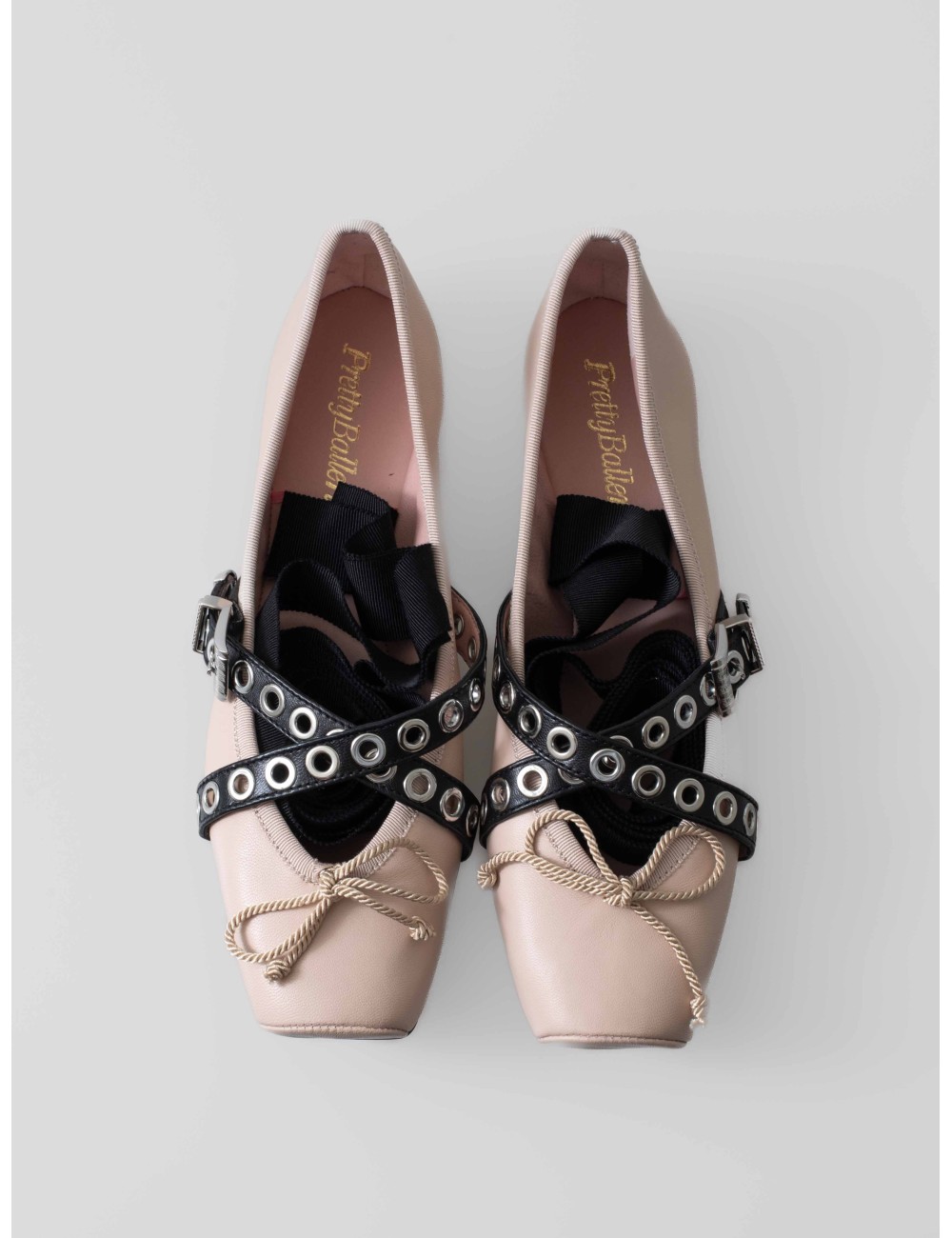 Bailarinas Kristen Pretty Ballerinas en raso rosato - MARFRANC Bailarinas Kristen Pretty Ballerinas en raso rosato - MARFRANC