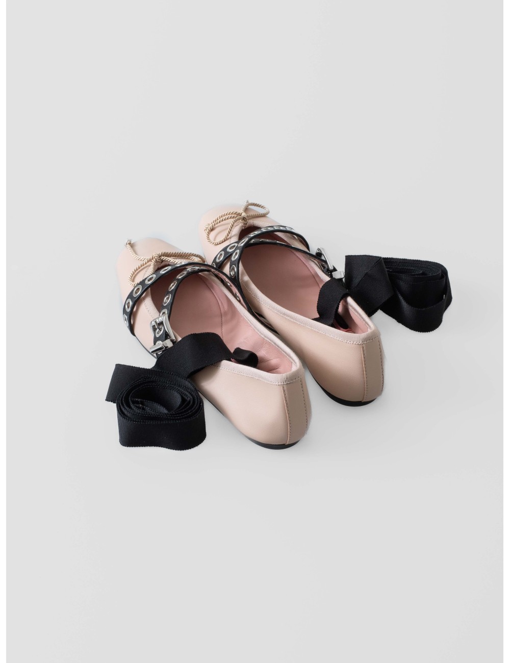 Bailarinas Kristen Pretty Ballerinas en raso rosato - MARFRANC Bailarinas Kristen Pretty Ballerinas en raso rosato - MARFRANC