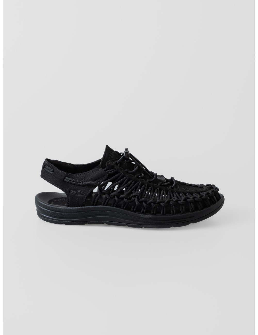 Sandalias de hombre KEEN Uneek M en color negro - MARFRANC Sandalias de hombre KEEN Uneek M en color negro - MARFRANC