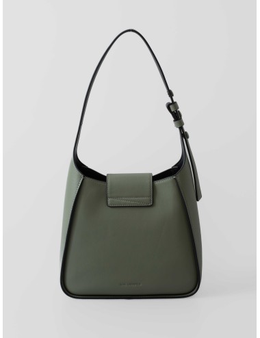 bolso mensajero de piel lisa K/SIGNATURE - MARFRANC