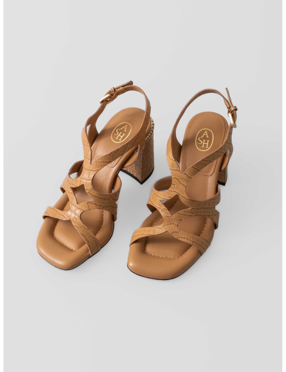 botín ASH LUNA cuoio de cuero para mujer - MARFRANC botín ASH LUNA cuoio de cuero para mujer - MARFRANC