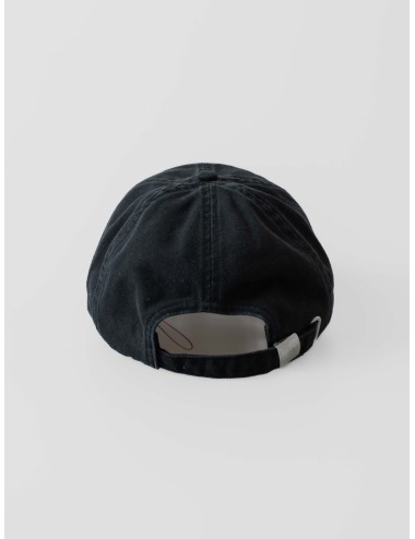 gorra negra GANNI mujer algodón orgánico - MARFRANC