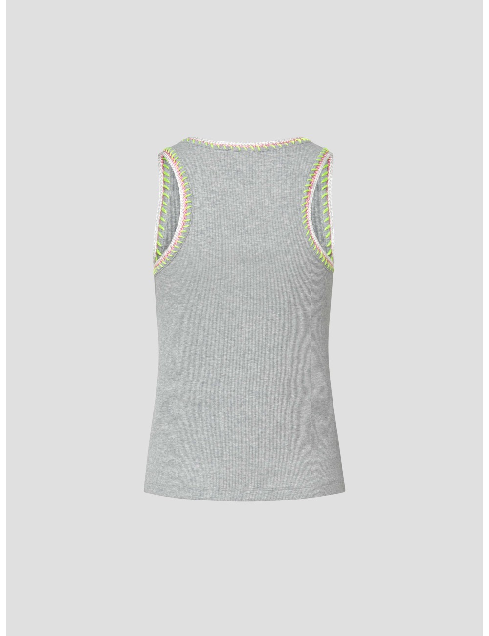 Top bordado Harcel Essentiel Antwerp mujer color Nimbus Cloud - MARFRANC Top bordado Harcel Essentiel Antwerp mujer color Nimbus Cloud - MARFRANC