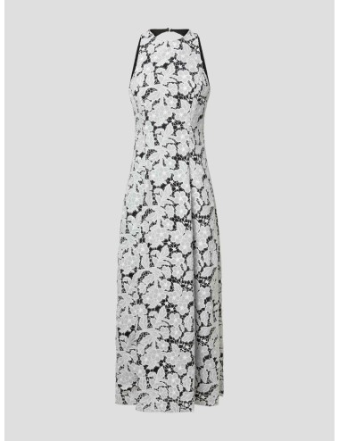 Vestido midi A-line Anglais en color Bright White de ROTATE - MARFRANC