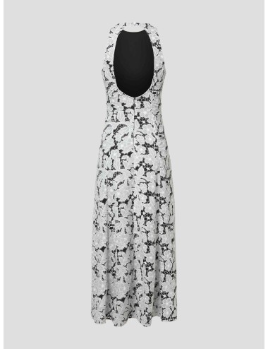 ANGLAIS A-LINE MIDI DRESS