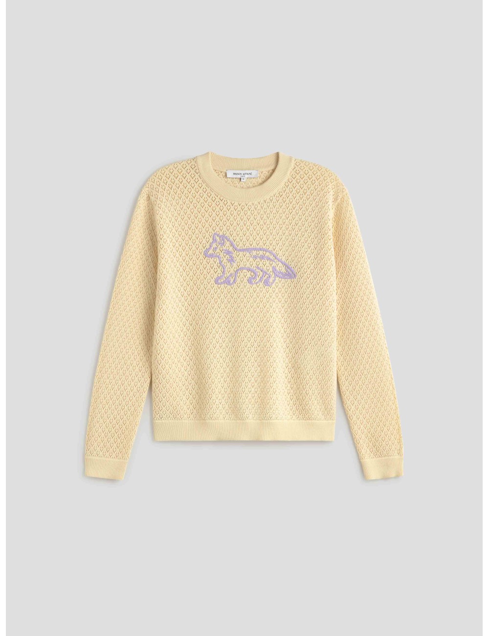 Jersey Maison Kitsuné Rich Vanilla mujer algodón - MARFRANC Jersey Maison Kitsuné Rich Vanilla mujer algodón - MARFRANC