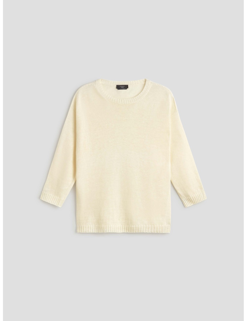 Jersey Selz blanco Weekend mujer 100% lino - MARFRANC Jersey Selz blanco Weekend mujer 100% lino - MARFRANC