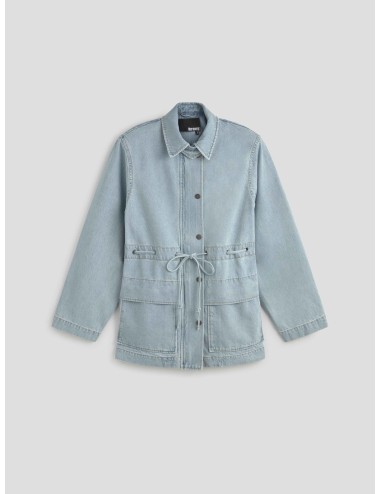 LACED DENIM JACKET