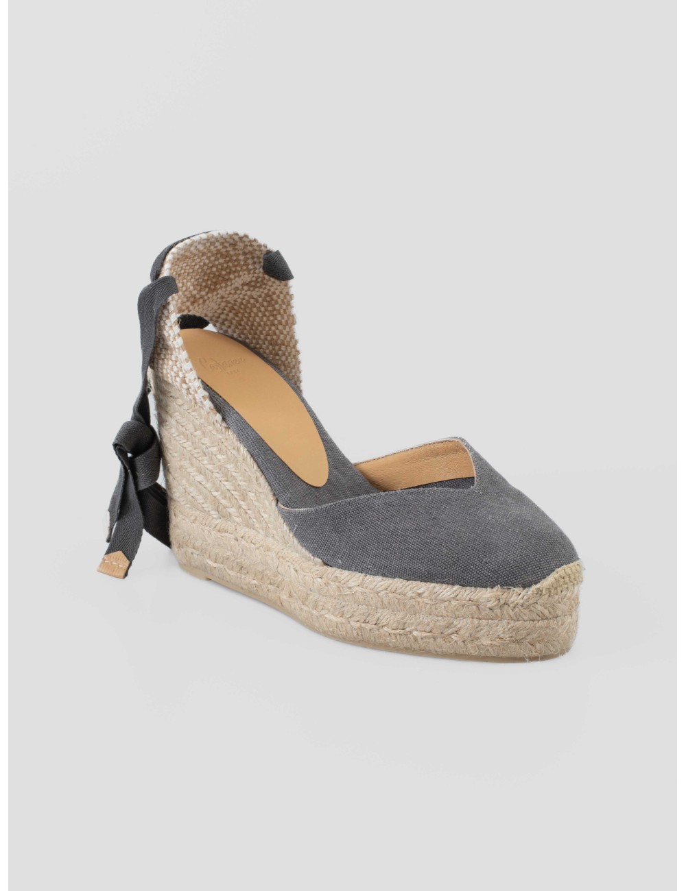 Alpargata CASTAÑER CHIARA 002 charcoal mujer algodón orgánico - MARFRANC Alpargata CASTAÑER CHIARA 002 charcoal mujer algodón orgánico - MARFRANC