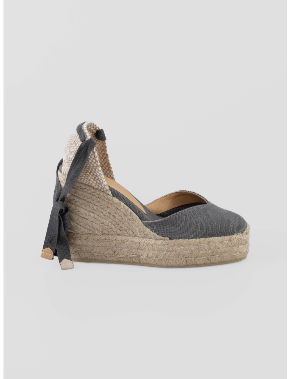 Alpargata CASTAÑER CHIARA 002 charcoal mujer algodón orgánico - MARFRANC Alpargata CASTAÑER CHIARA 002 charcoal mujer algodón orgánico - MARFRANC