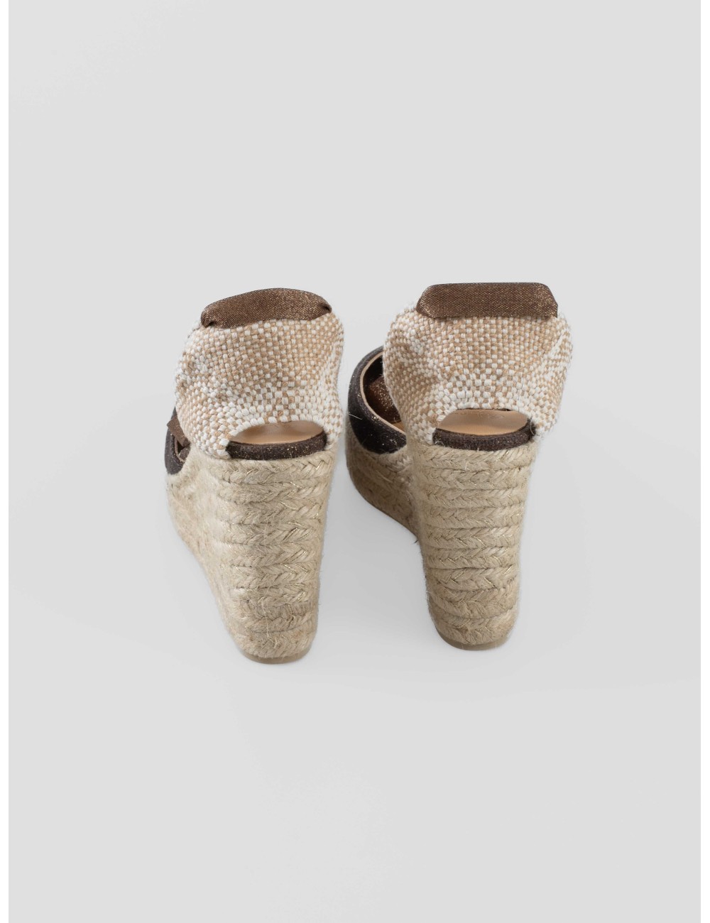 Alpargata CHIARA 8D 032 marrón/oro de Castañer para mujer - MARFRANC Alpargata CHIARA 8D 032 marrón/oro de Castañer para mujer - MARFRANC