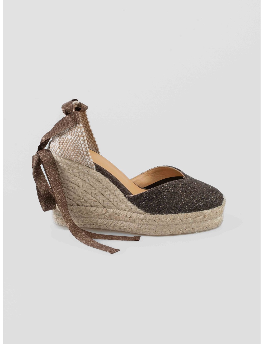 Alpargata CHIARA 8D 032 marrón/oro de Castañer para mujer - MARFRANC Alpargata CHIARA 8D 032 marrón/oro de Castañer para mujer - MARFRANC