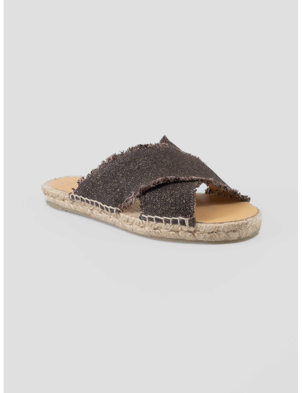 Sandalias mujer marrón/oro Castañer Palmera, calzado verano elegante - MARFRANC Sandalias mujer marrón/oro Castañer Palmera, calzado verano elegante - MARFRANC
