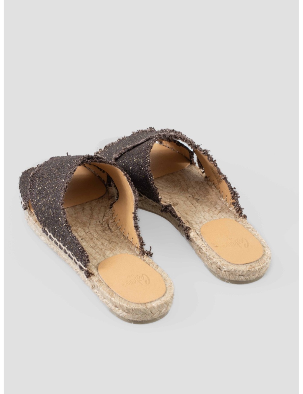 Sandalias mujer marrón/oro Castañer Palmera, calzado verano elegante - MARFRANC Sandalias mujer marrón/oro Castañer Palmera, calzado verano elegante - MARFRANC